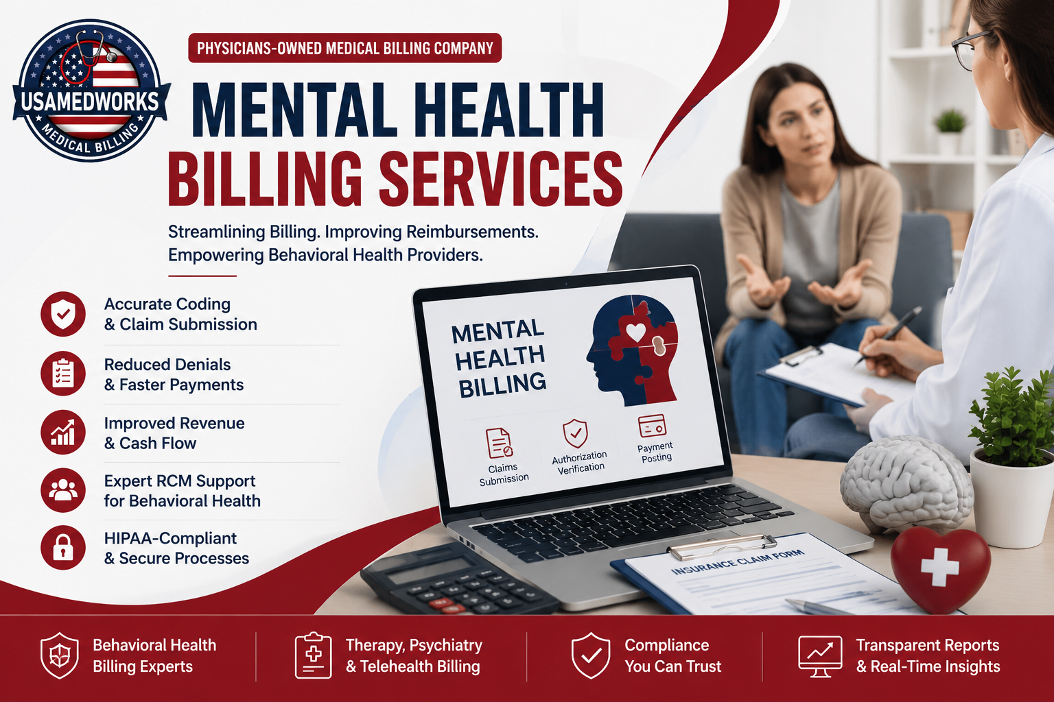 Mental Health Billing Services for Behavioral Health Practices